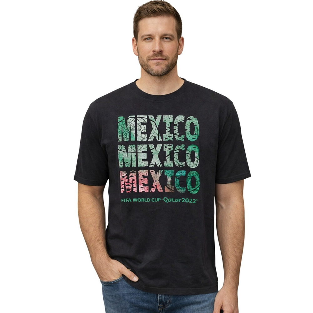 Mexico FIFA World Cup Qatar 2022 Soccer T Shirt XL